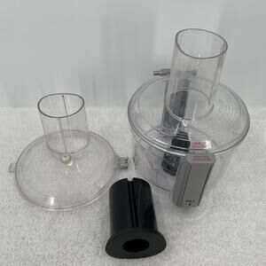 Veggie Bullet Main Bowl w/Pusher 2 Lids VB-102 Replacement Parts 2D 1D